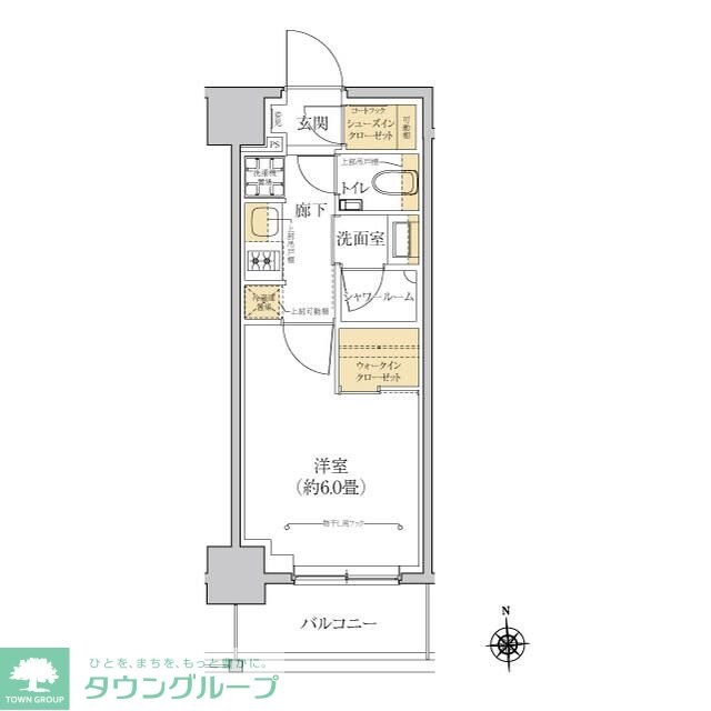 グレーシアフィット横浜の物件間取画像