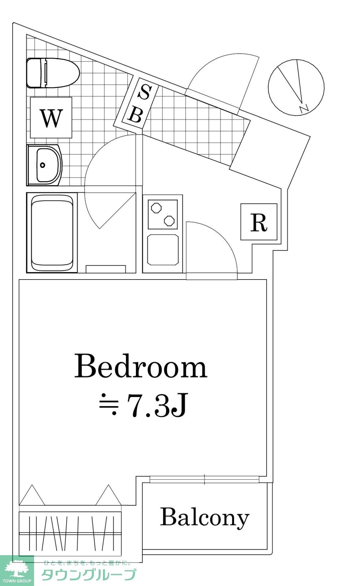ラフィスタ横浜黄金町の物件間取画像