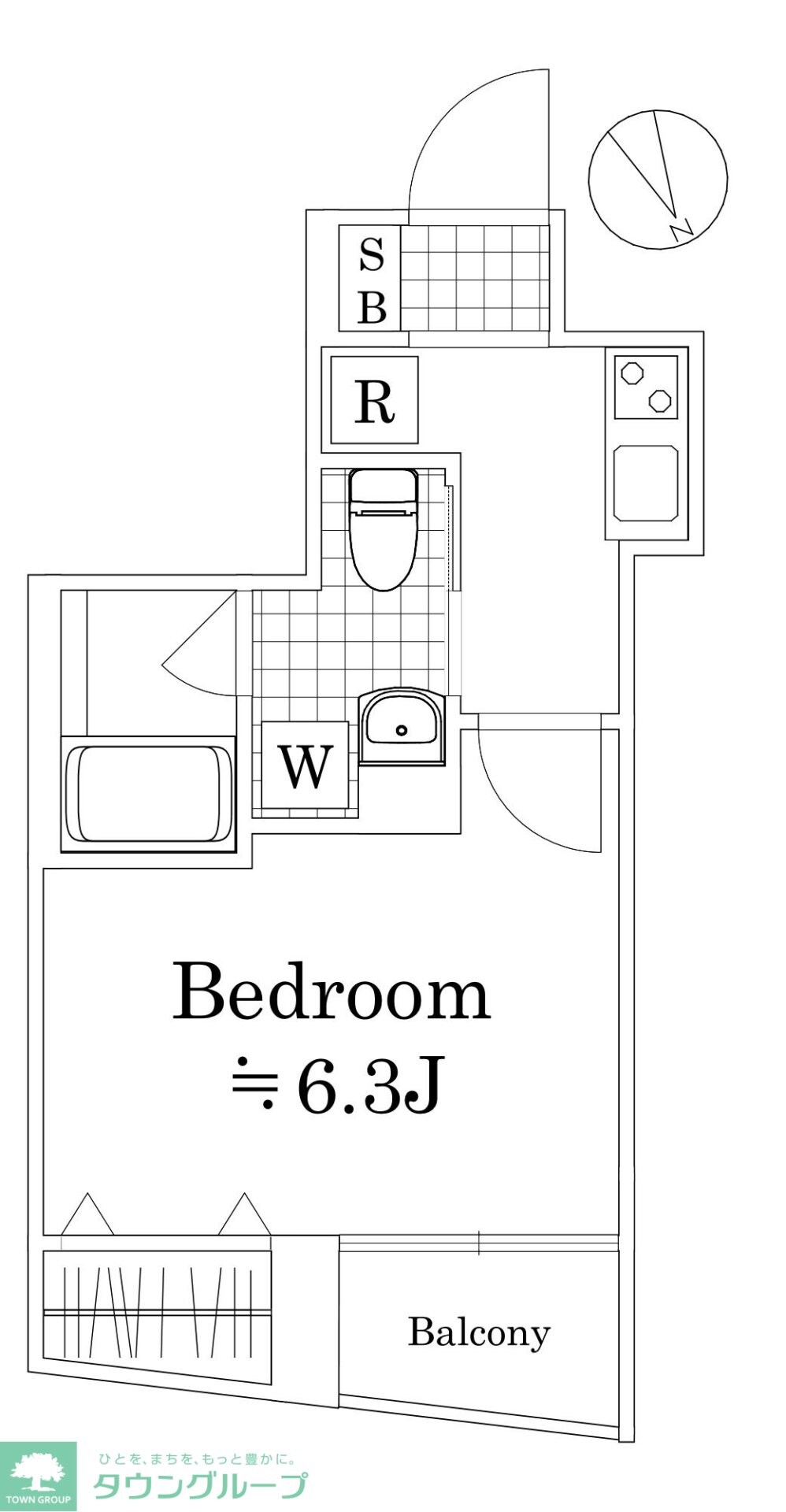 ラフィスタ横浜黄金町の物件間取画像