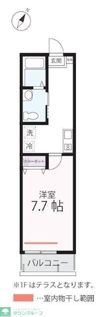 ハーミットクラブハウス横浜駅西の物件間取画像