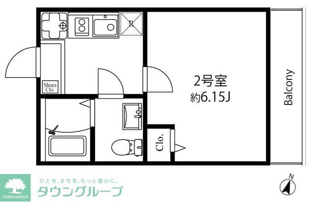 横浜コリーヌモダンの物件間取画像