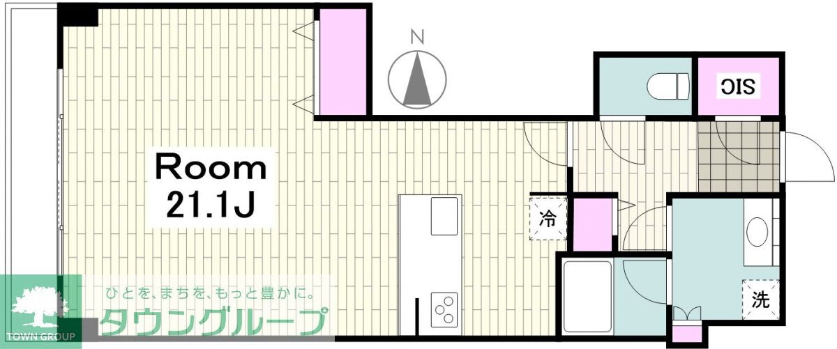 パシフィックロイヤルコートみなとみらいアーバンタワーの物件間取画像