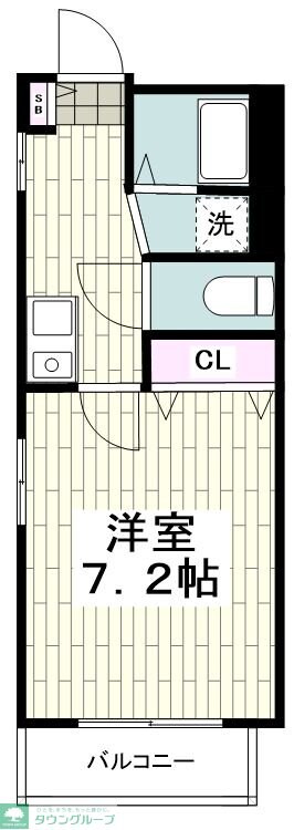 パークアヴェニューの物件間取画像