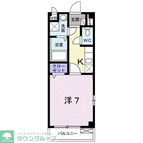 ロングTAKABUNEの物件間取画像