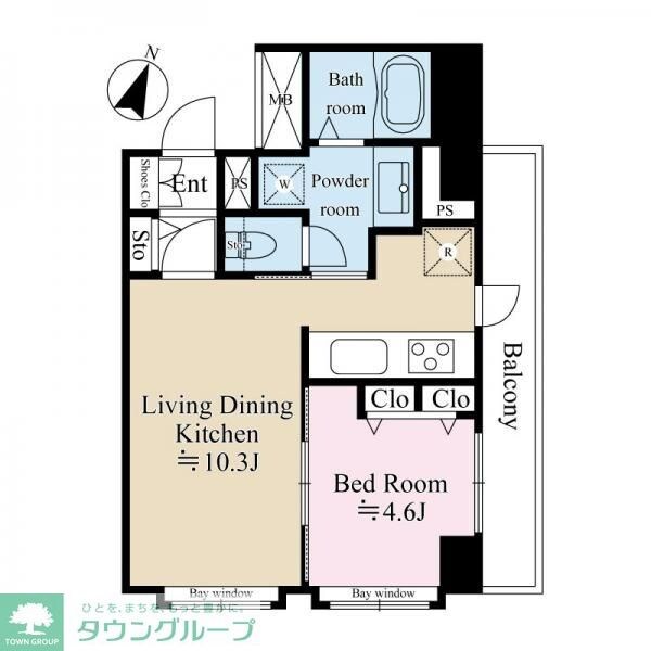 ネクサス大上野比の物件間取画像