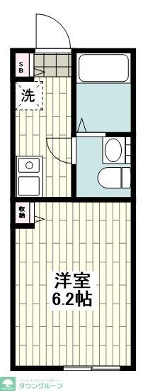 クレアス金沢文庫の物件間取画像