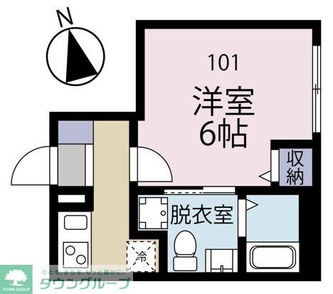 ベイテラス追浜夏島の物件間取画像