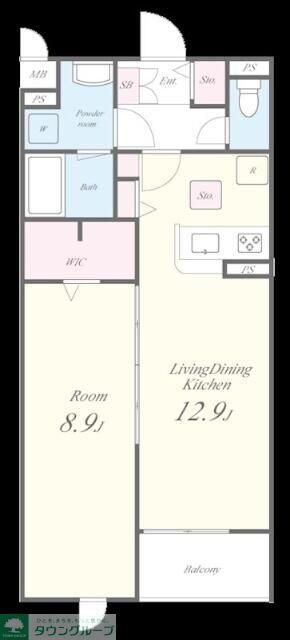 T annexの物件間取画像