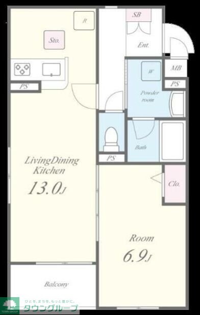 T annexの物件間取画像