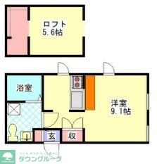 princess court ななつ星の物件間取画像