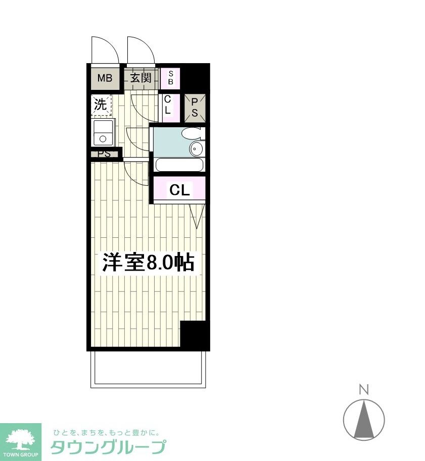 アドリーム横浜初音の物件間取画像