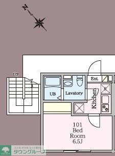 マックスメゾン上大岡の物件間取画像