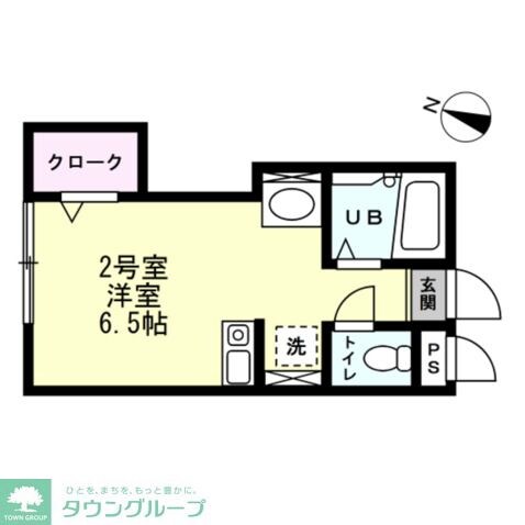 レジデンスさちが丘の物件間取画像