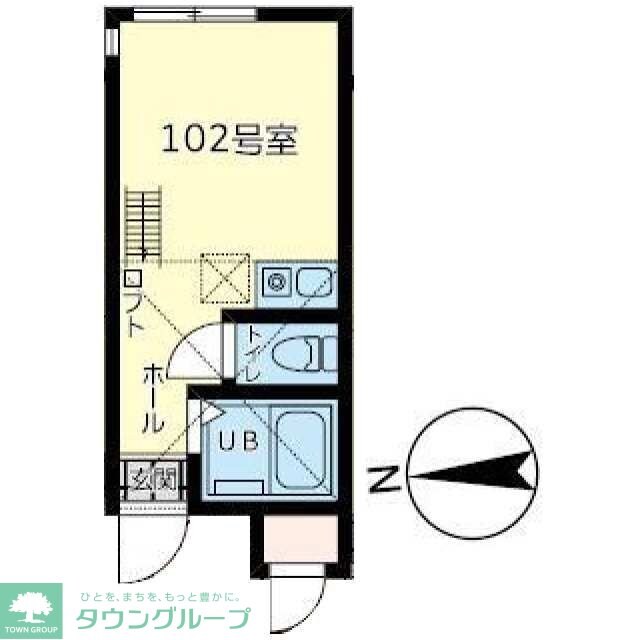 ラスタ横浜上星川の物件間取画像