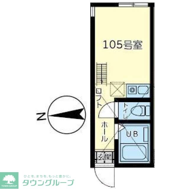 ラスタ横浜上星川の物件間取画像