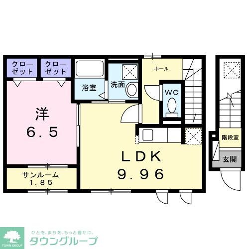 ソレイユメゾンの物件間取画像