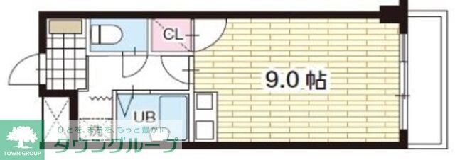 ミラクルイン横浜の物件間取画像