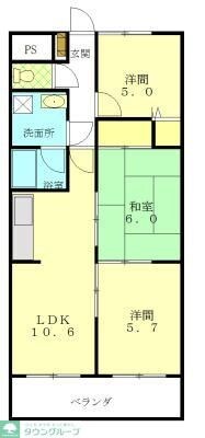 ウインズピア緑園の物件間取画像