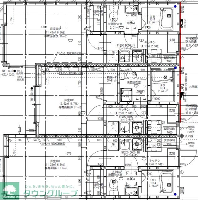 仮)西谷新築の物件間取画像