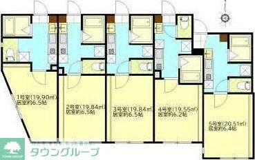 リーブル大和の物件間取画像