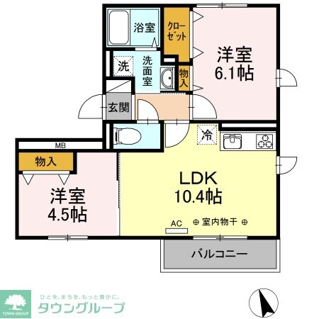 D-houseの物件間取画像
