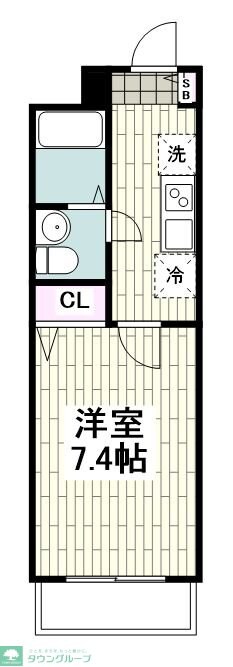 アザーレ・パッシオ藤沢長後の物件間取画像