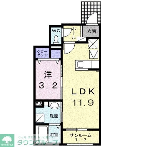 セスト湘南の物件間取画像