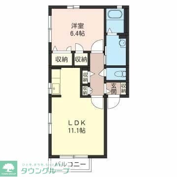 エミネンス湘南の物件間取画像