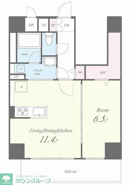 Geminos CHIGASAKIの物件間取画像