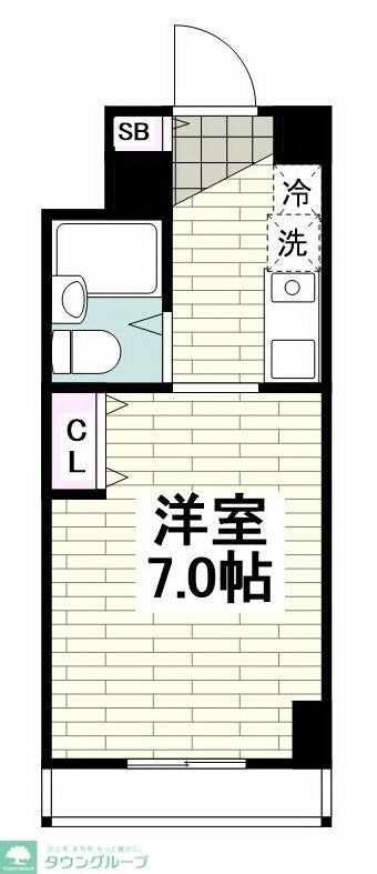 エストレージャ湘南の物件間取画像