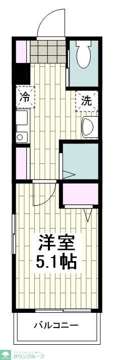 MELDIA Petia渋谷の物件間取画像