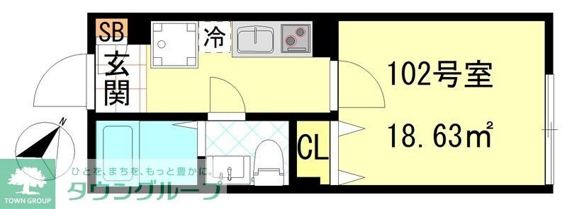 CFジオーレ川崎アネックスの物件間取画像