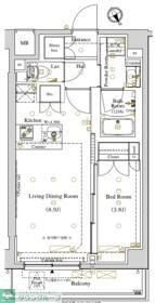 ARKMARK東大井の物件間取画像
