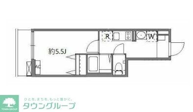 ラグゼフラット東六郷の物件間取画像