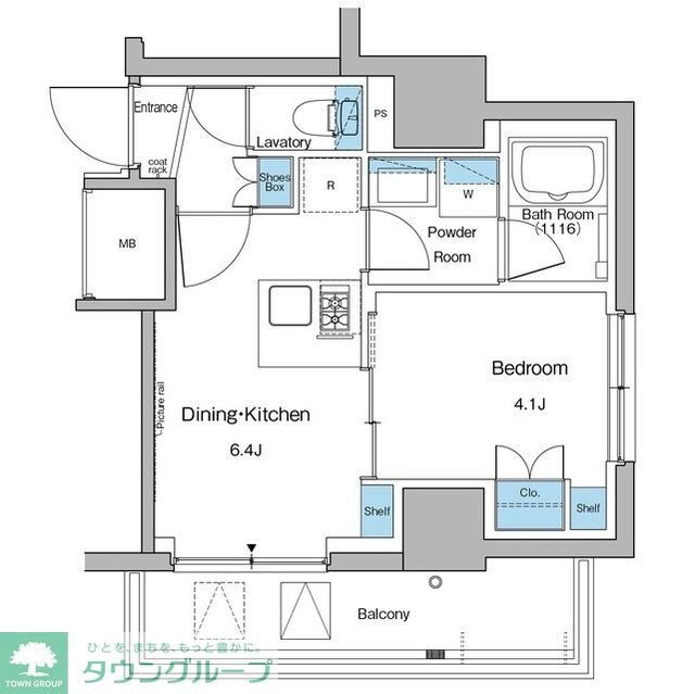 ルフォンプログレ大森山王の物件間取画像