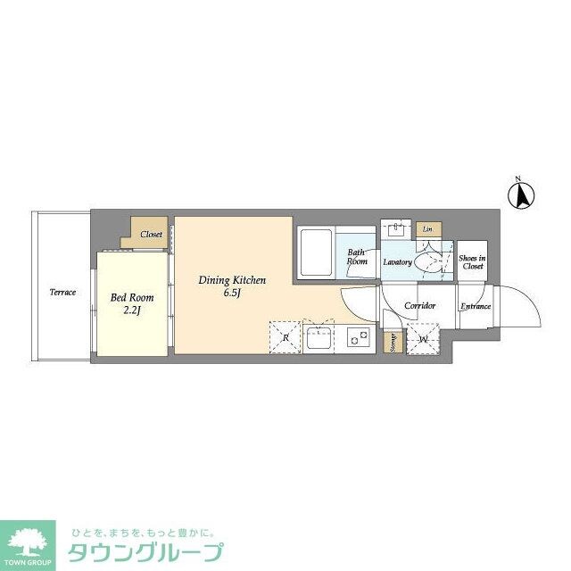 AIFLAT品川戸越パークサイドの物件間取画像