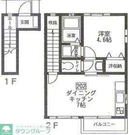 ミーアカーサ大和の物件間取画像