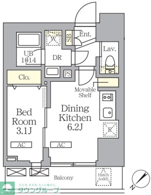 プライムガーデン大森の物件間取画像