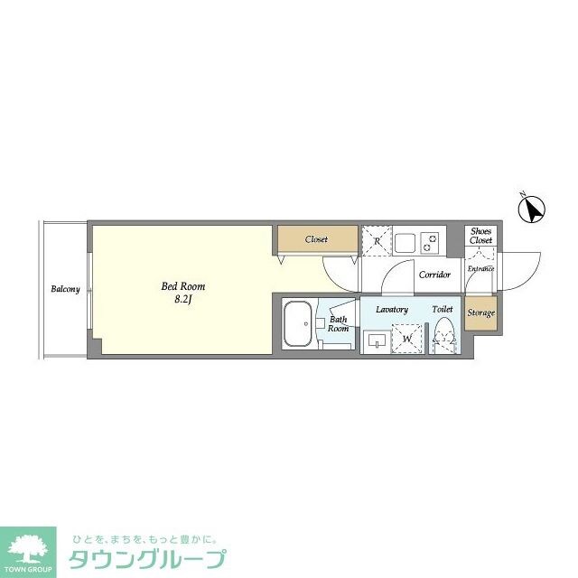 EsTRUTH MAGOMEの物件間取画像