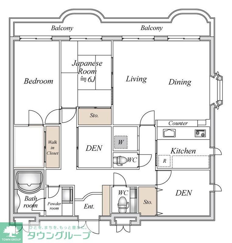 ブルームライフ横浜生麦の物件間取画像