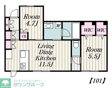 MAISON de FELIZ(メゾン・ド・フェリス)の物件間取画像