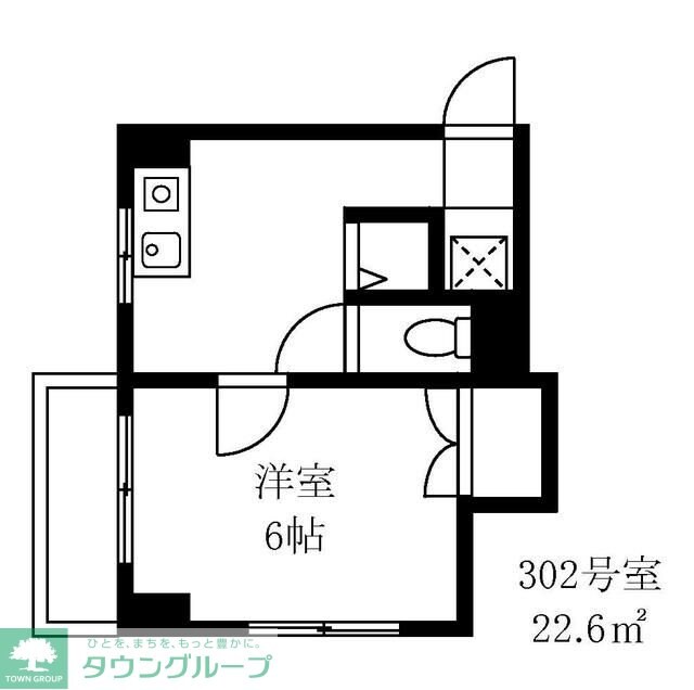 フェリシモサチの物件間取画像