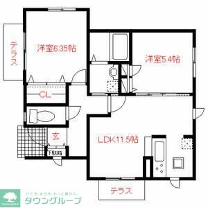 有馬ハイムの物件間取画像