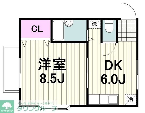 ハイブリッジVの物件間取画像