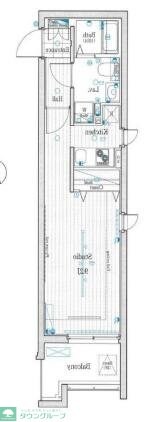 JOYCUBE三ツ沢の物件間取画像