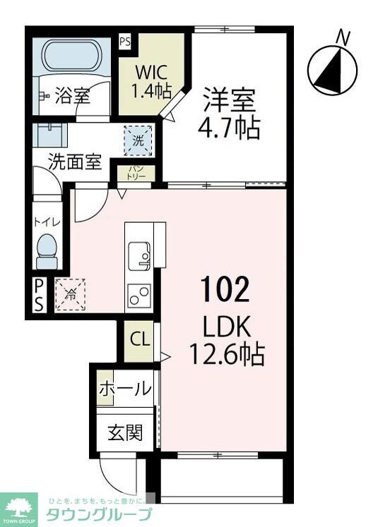 オリーアルカジックの物件間取画像