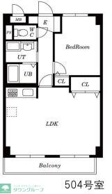 ベルフルール宮前平の物件間取画像