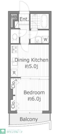 グランシェルの物件間取画像