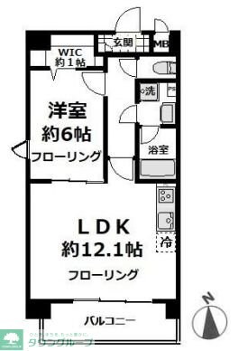 ロス・シンコ・ソラールの物件間取画像