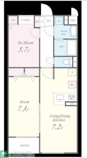 T annexの物件間取画像